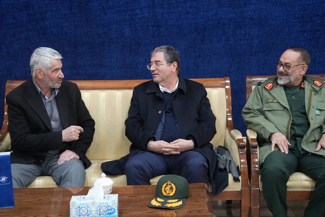 دیدار جانشین معاون هماهنگ کننده سپاه پاسداران با استاندار آذربایجان‌غربی + تصاویر