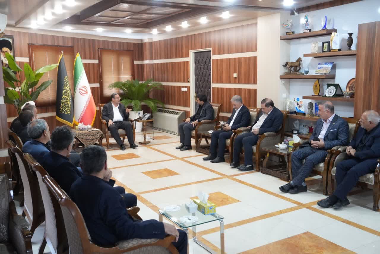 دیدار مدیران پتروشیمی تبریز با استاندار آذربایجانغربی + تصاویر