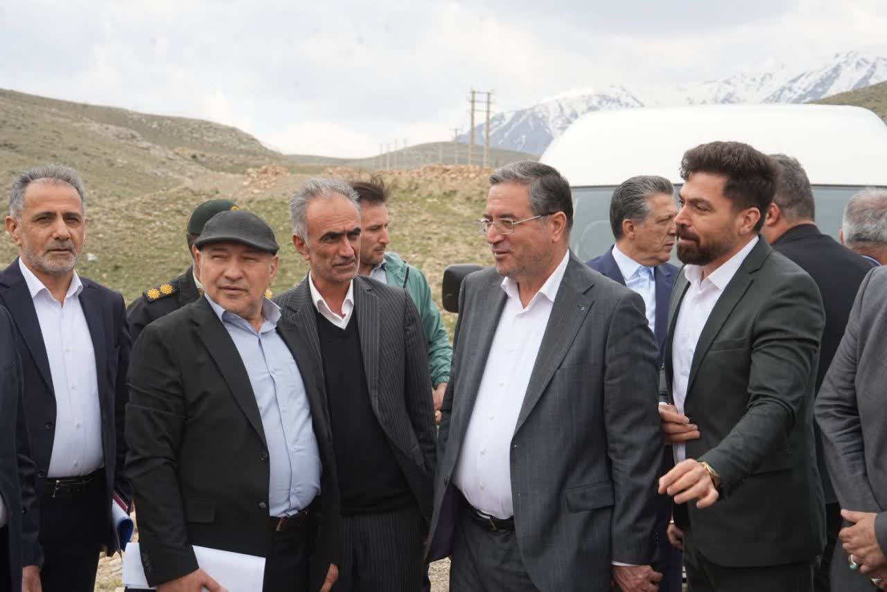 بازدید استاندار آذربایجان‌غربی از محور استراتژیک ماکو - قلیش‌لانمش
