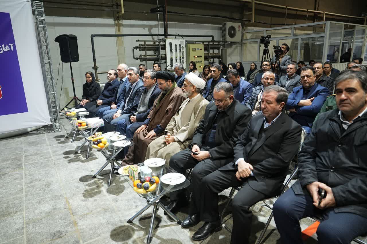 برگزاری آیین بهرهبرداری از طرح توسعه تولید کنسانتره دیونیزه میوه شرکت ترش نارین + تصاویر