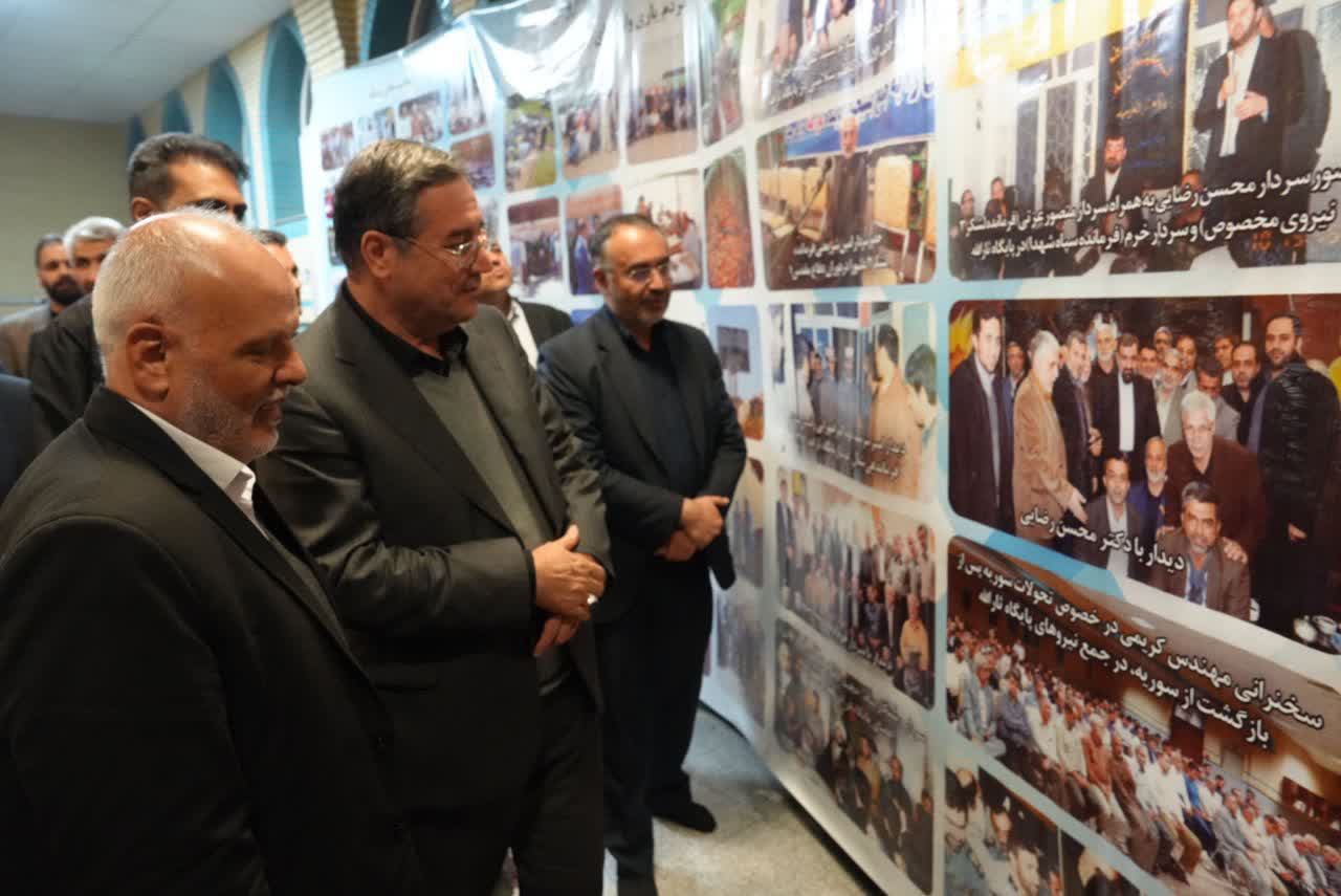 دیدار استاندار آذربایجانغربی با هیئتیها و رزمندگان پایگاه ثارالله ارومیه + تصاویر