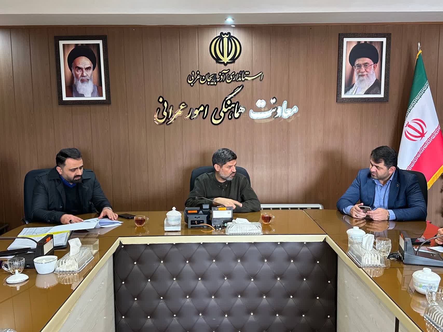 برگزاری جلسه هیأتمدیره سازمان همیاری شهرداریهای آذربایجانغربی + تصاویر