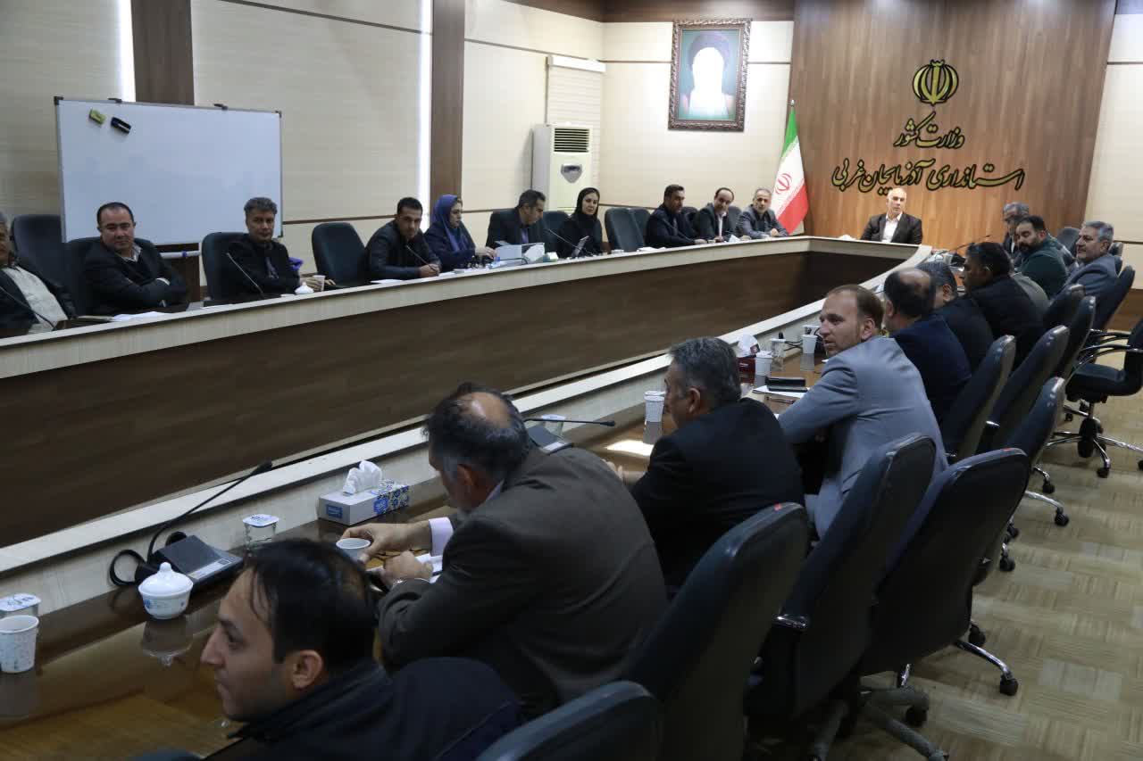 برگزاری جلسه کارگروه تسهیل و رفع موانع تولید آذربایجانغربی + تصاویر