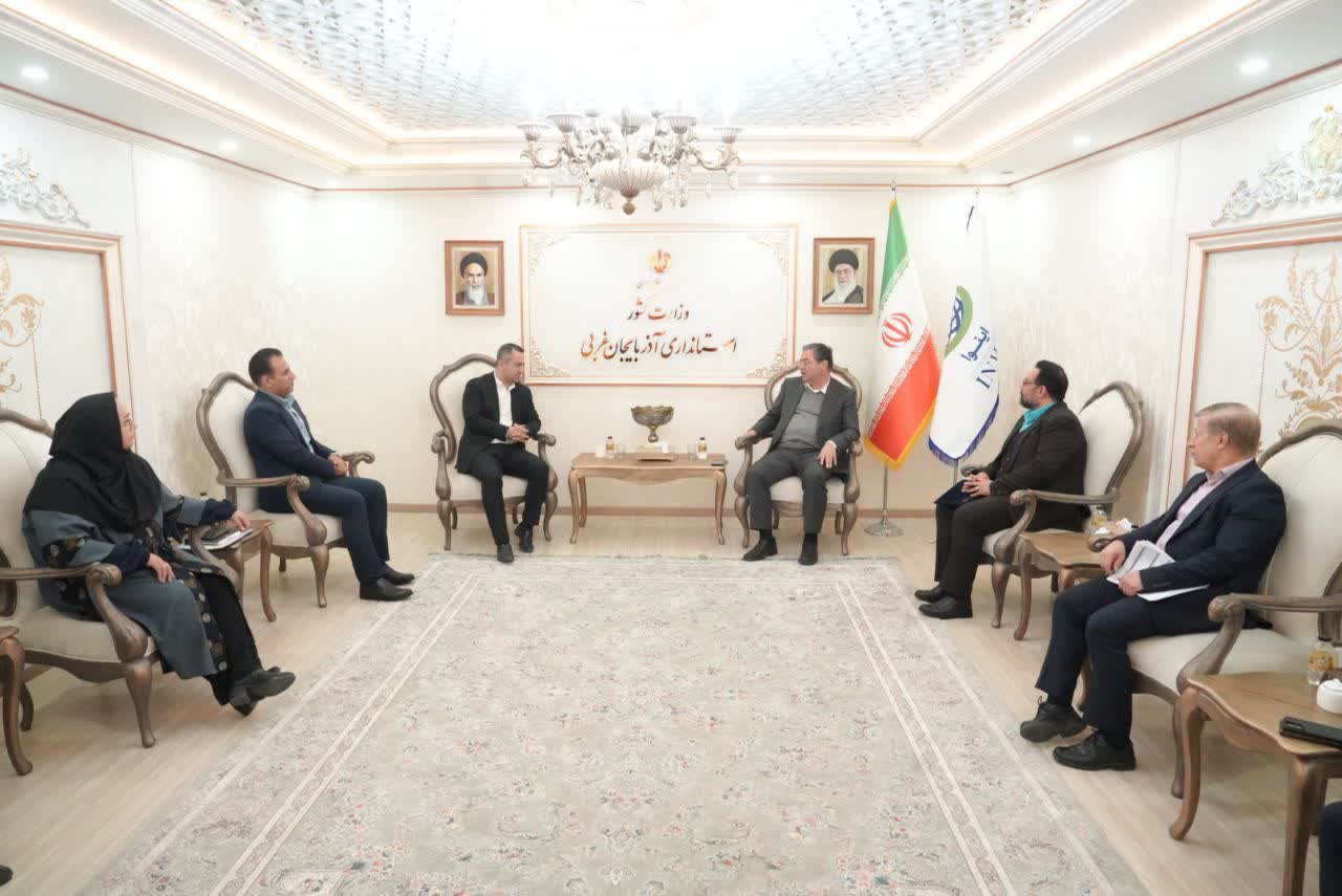 دیدار معاون وزیر ورزش و جوانان با استاندار آذربایجانغربی + تصاویر