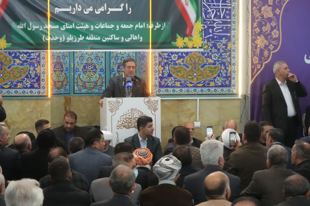 برگزاری نشست استاندار آذربایجانغربی با اهالی منطقه طرزیلو ارومیه + تصاویر