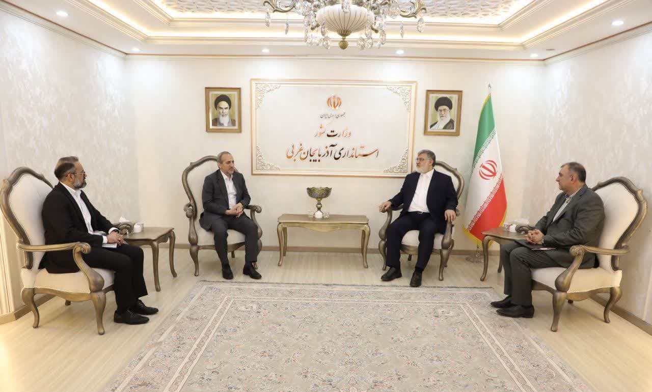 دیدار معاون وزیر نفت و مدیرعامل شرکت ملی گاز ایران با استاندار آذربایجانغربی + تصاویر