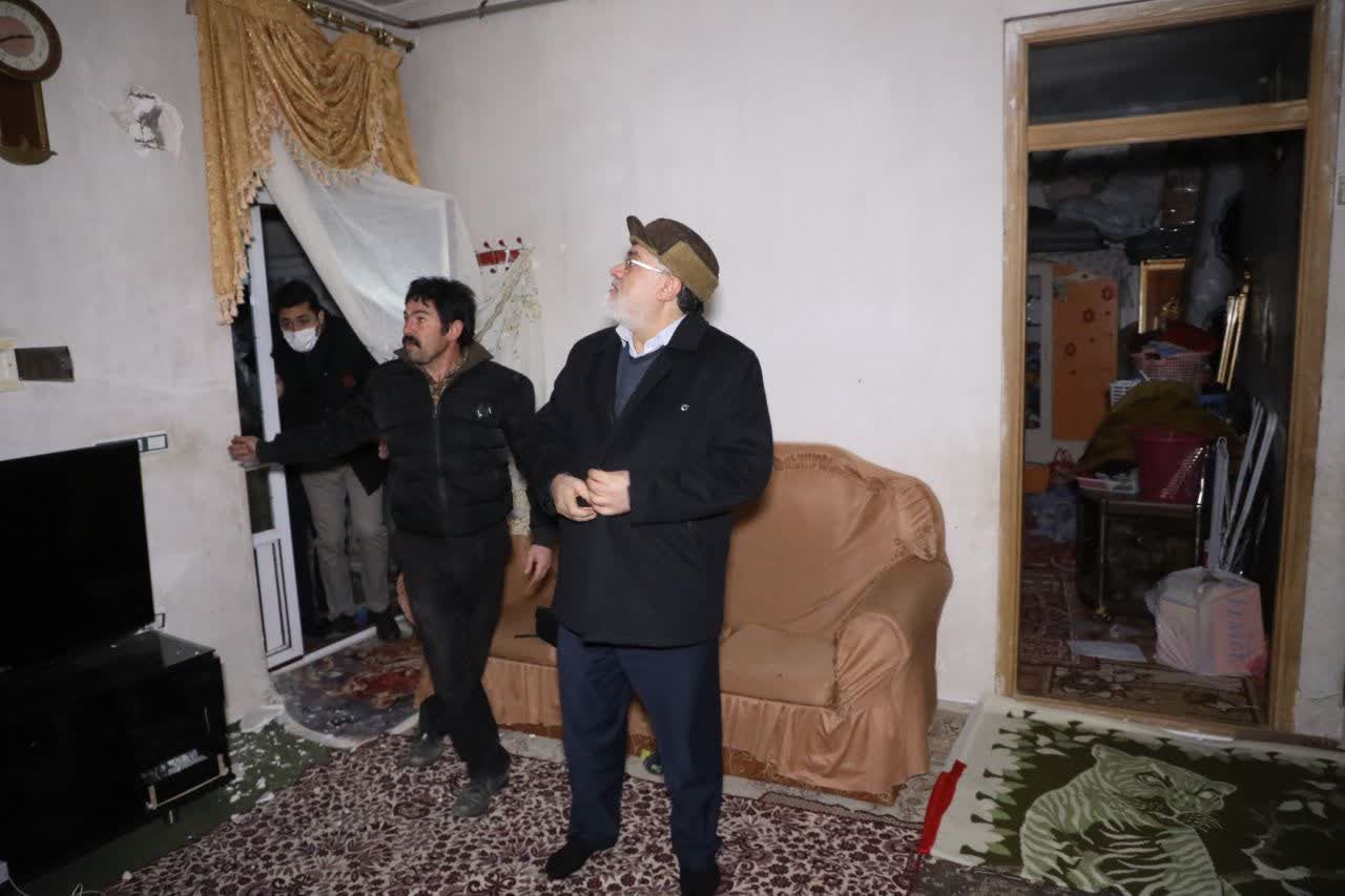 آلبوم تصویری / بازدید میدانی استاندار آذربایجانغربی از مناطق زلزله زده شهرستان خوی
