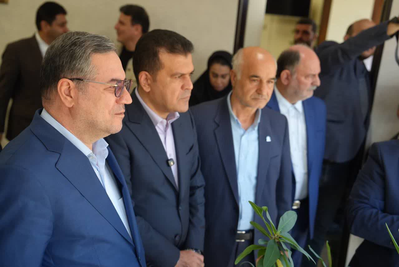 بازدید معاون رئیسجمهور و استاندار آذربایجانغربی از پارک علم و فناوری استان + تصاویر
