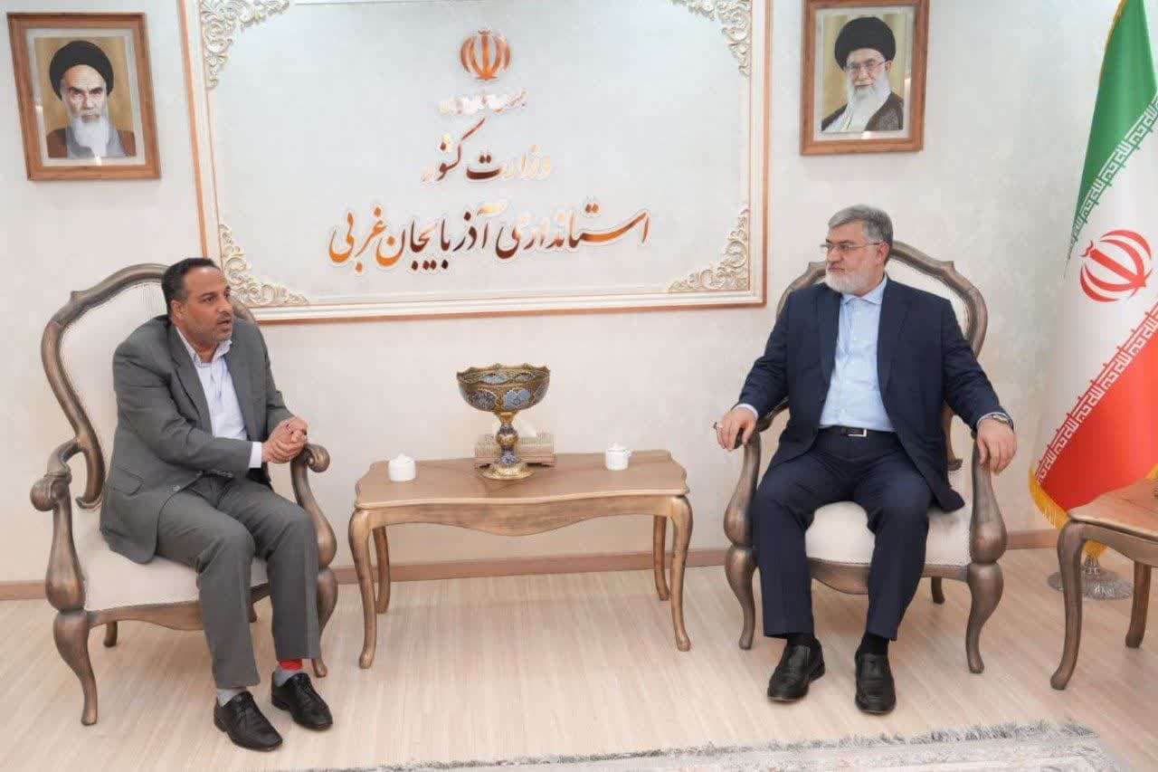 دیدار مدیرعامل شرکت مادرتخصصی مهندسی آب و فاضلاب کشور با استاندار آذربایجانغربی + تصاویر