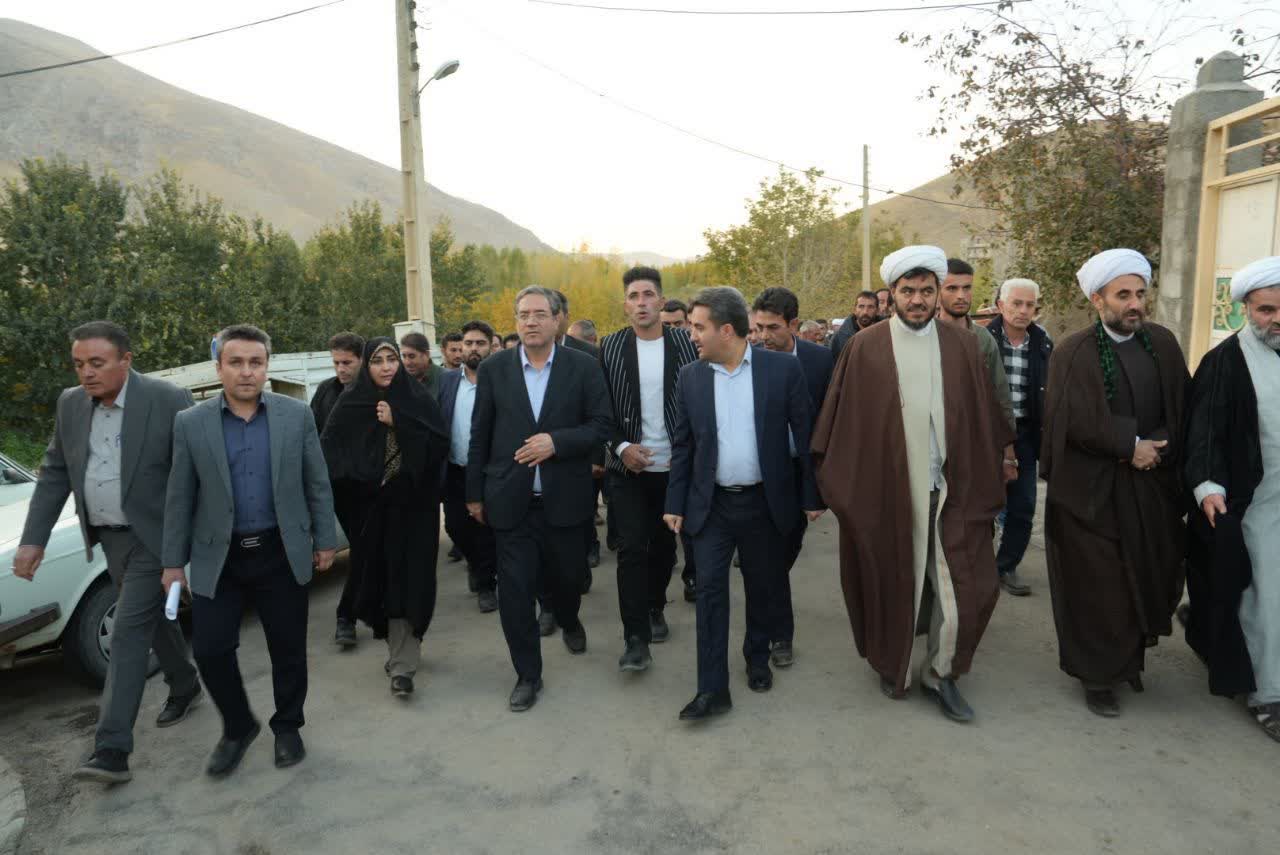 بهرهبرداری از طرح هادی 12 روستای جدید شهرستان باروق + تصاویر