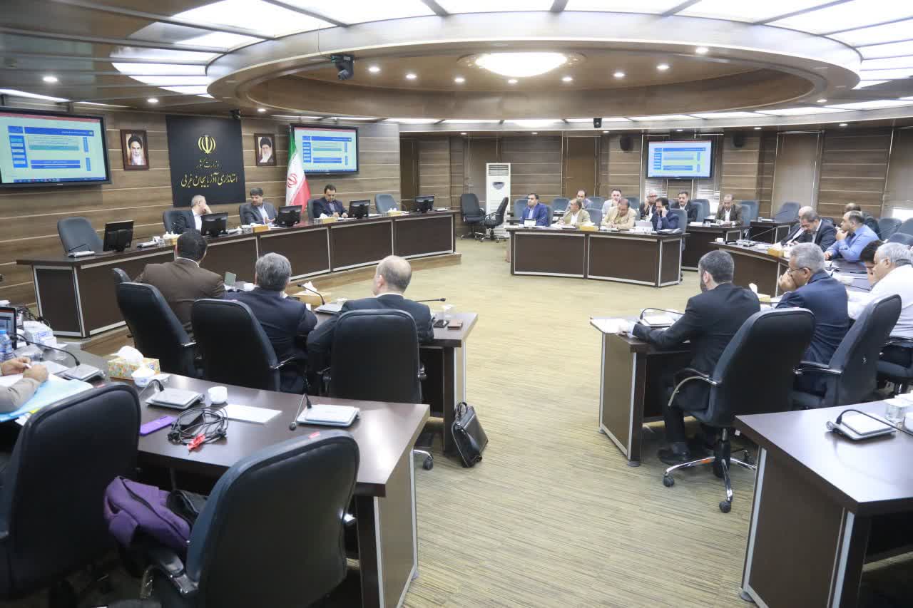 برگزاری جلسه کارگروه زیربنایی آذربایجانغربی + تصاویر