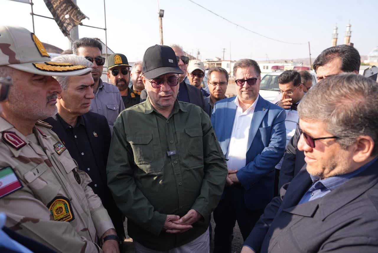 آغاز سفر معاون رئیسجمهور و معاون وزیر راه و شهرسازی به آذربایجانغربی + تصاویر