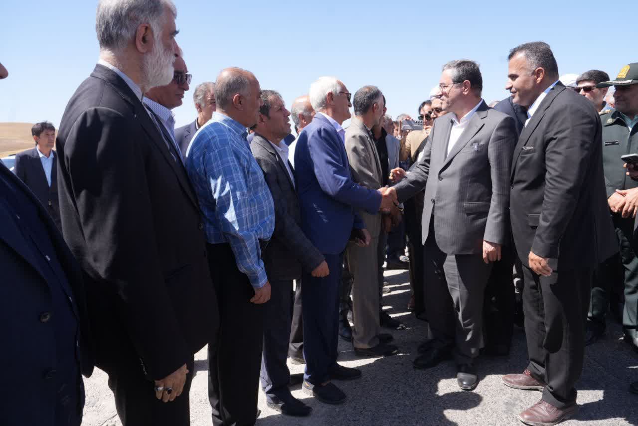 آغاز سفر استاندار آذربایجانغربی به شهرستان تکاب + تصاویر