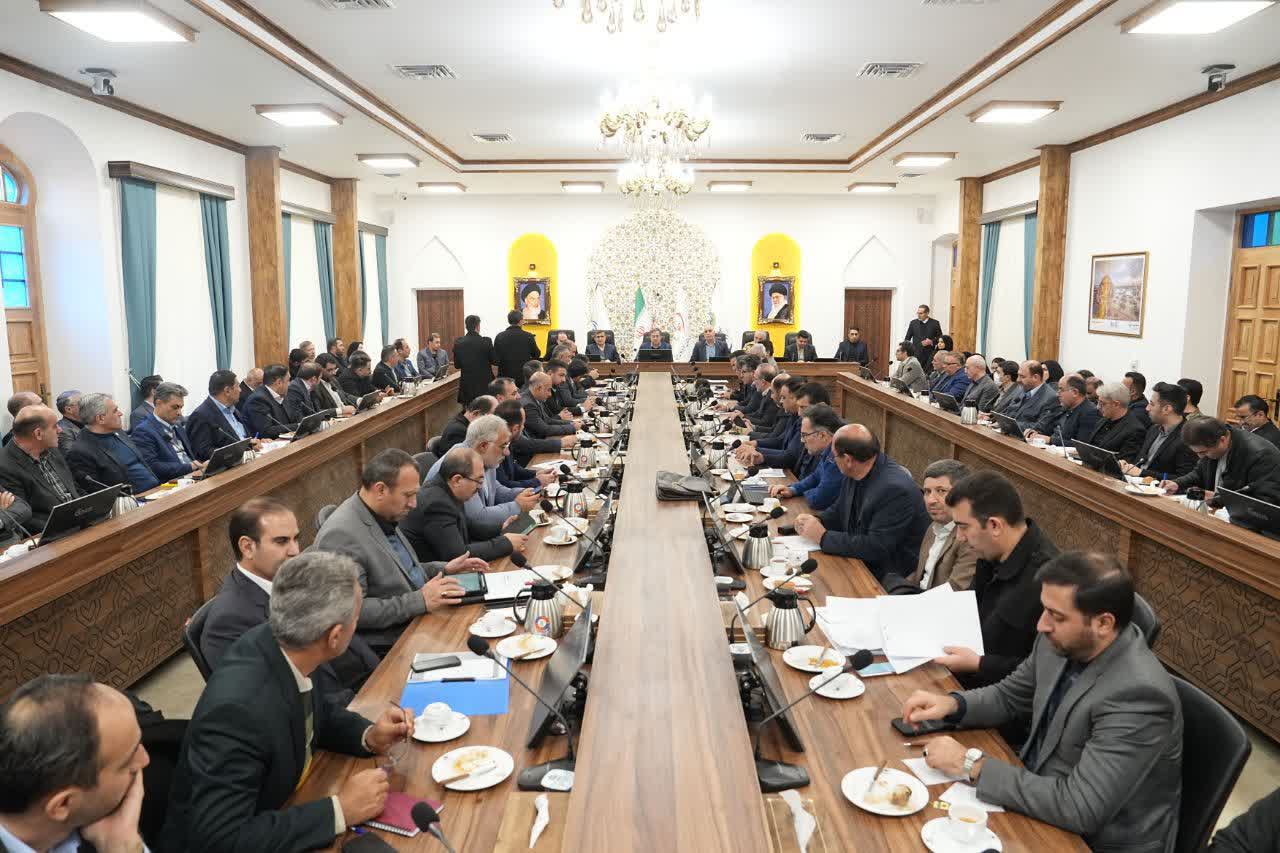 برگزاری جلسه ستاد توسعه فرصتهای اقتصادی مرز آذربایجانغربی + تصاویر