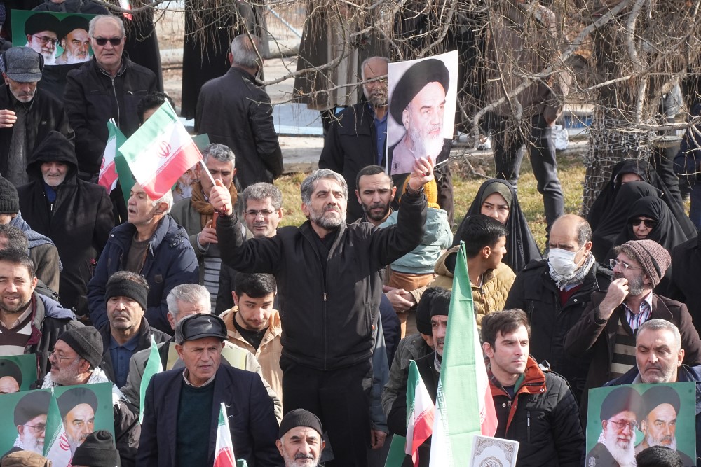 آلبوم تصویری / برگزاری تجمع مردم و مسئولان آذربایجان غربی برای محکومیت حوادث اخیر