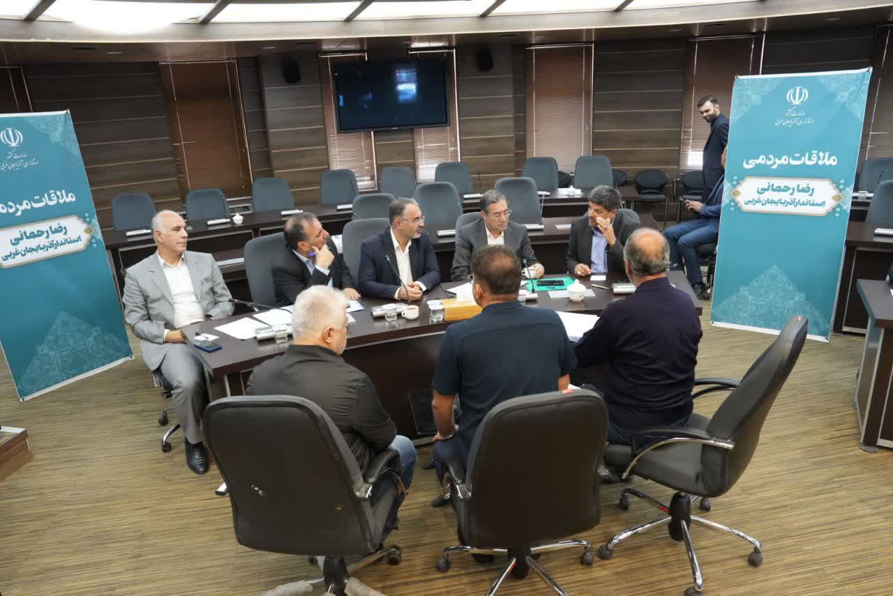 برگزاری ملاقات مردمی استاندار آذربایجانغربی + تصاویر