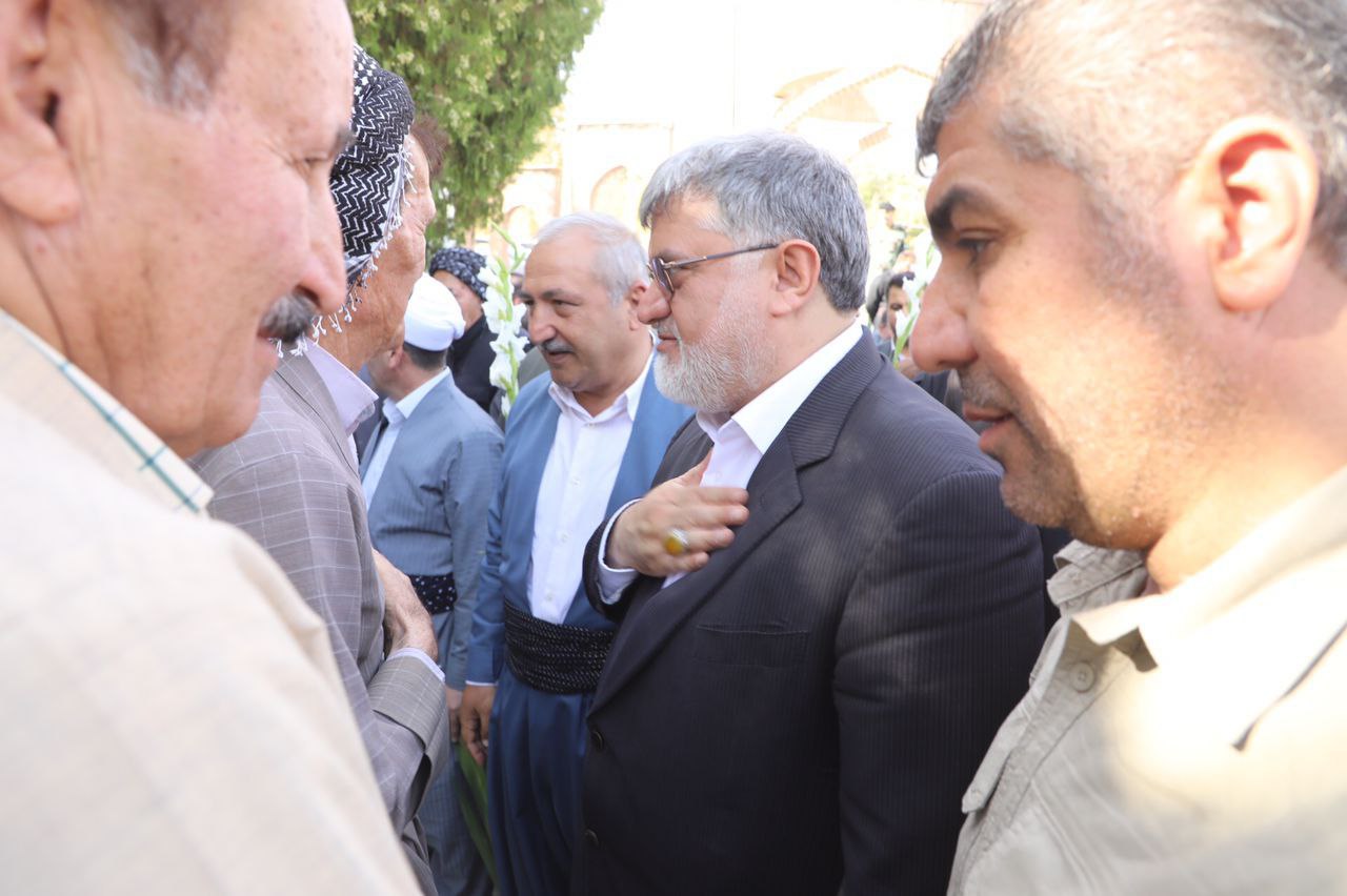 سفر استاندار آذربایجان غربی به شهرستان مهاباد + تصاویر