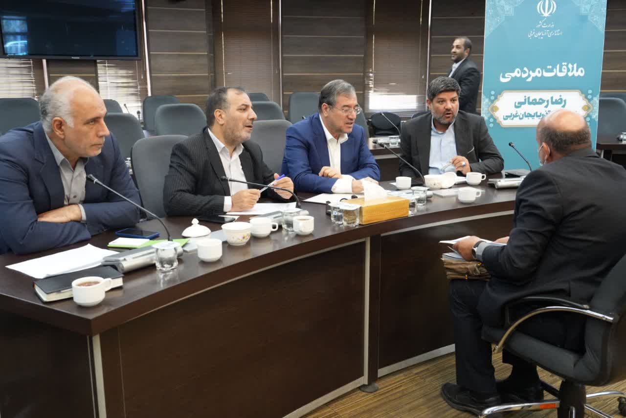 برگزاری ملاقات مردمی استاندار آذربایجانغربی + تصاویر