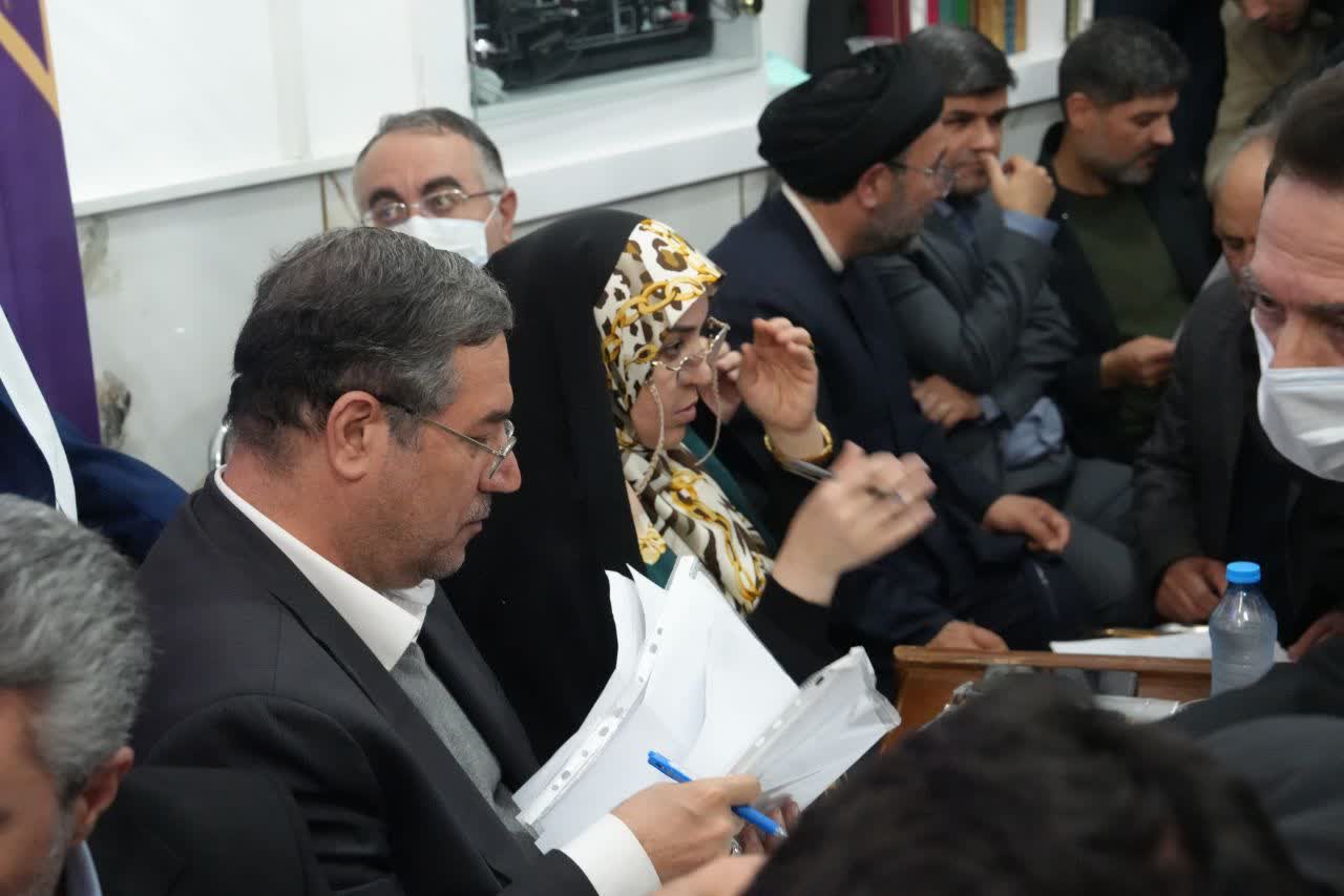 برگزاری نشست استاندار آذربایجانغربی با اهالی منطقه طرزیلو ارومیه + تصاویر