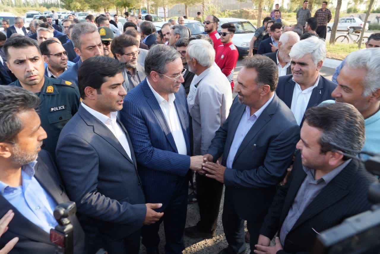 سفر استاندار آذربایجانغربی به شهرستان چهاربرج + تصاویر