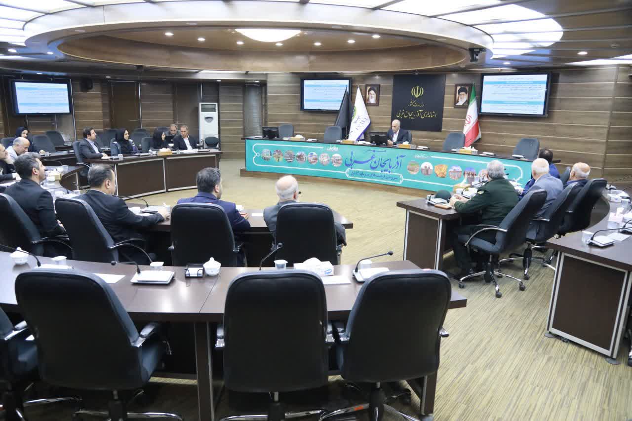 برگزاری جلسه کارگروه آرد، نان و گندم آذربایجانغربی