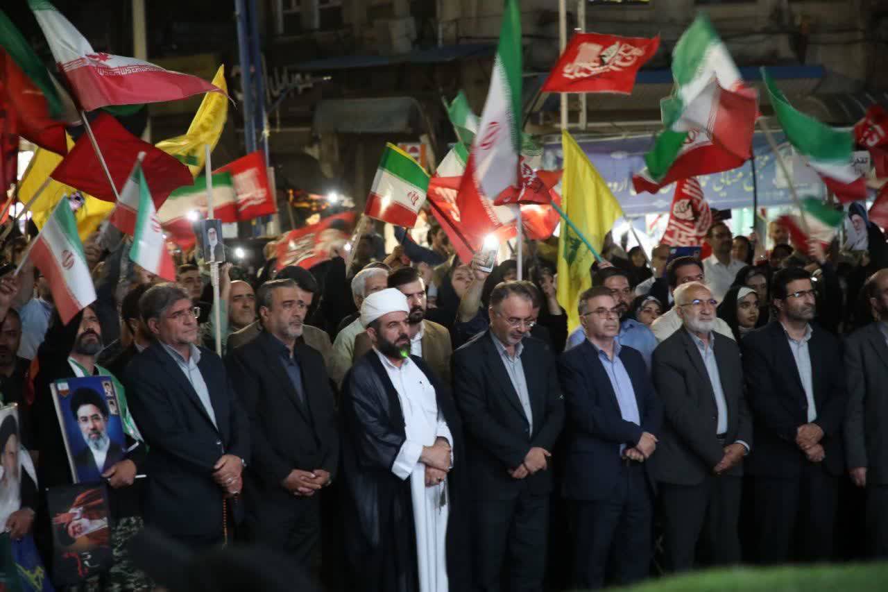 تداوم حضور حماسی مردم و مسئولان آذربایجانغربی در حمایت از نظام اسلامی و دفاع از وطن