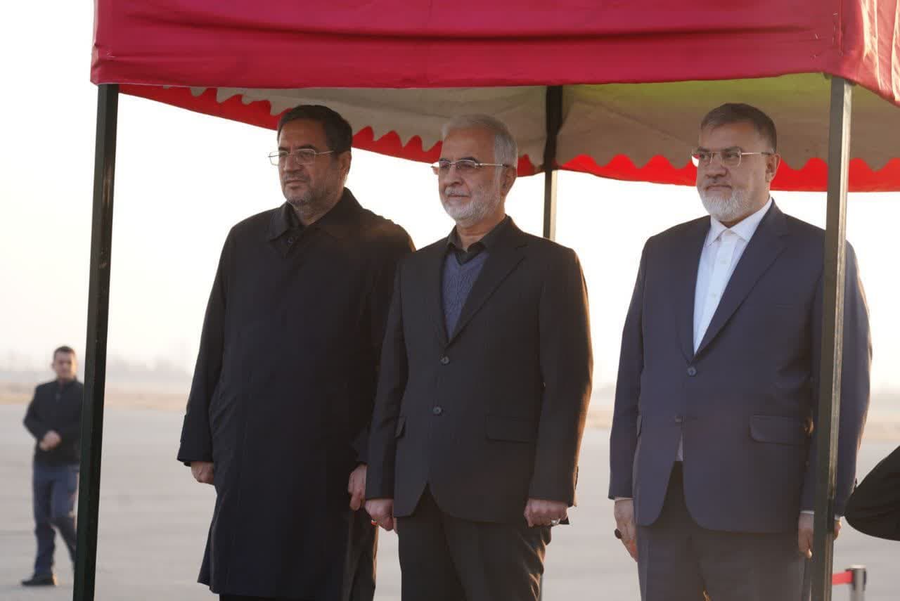 وزیر کشور وارد ارومیه شد + تصاویر