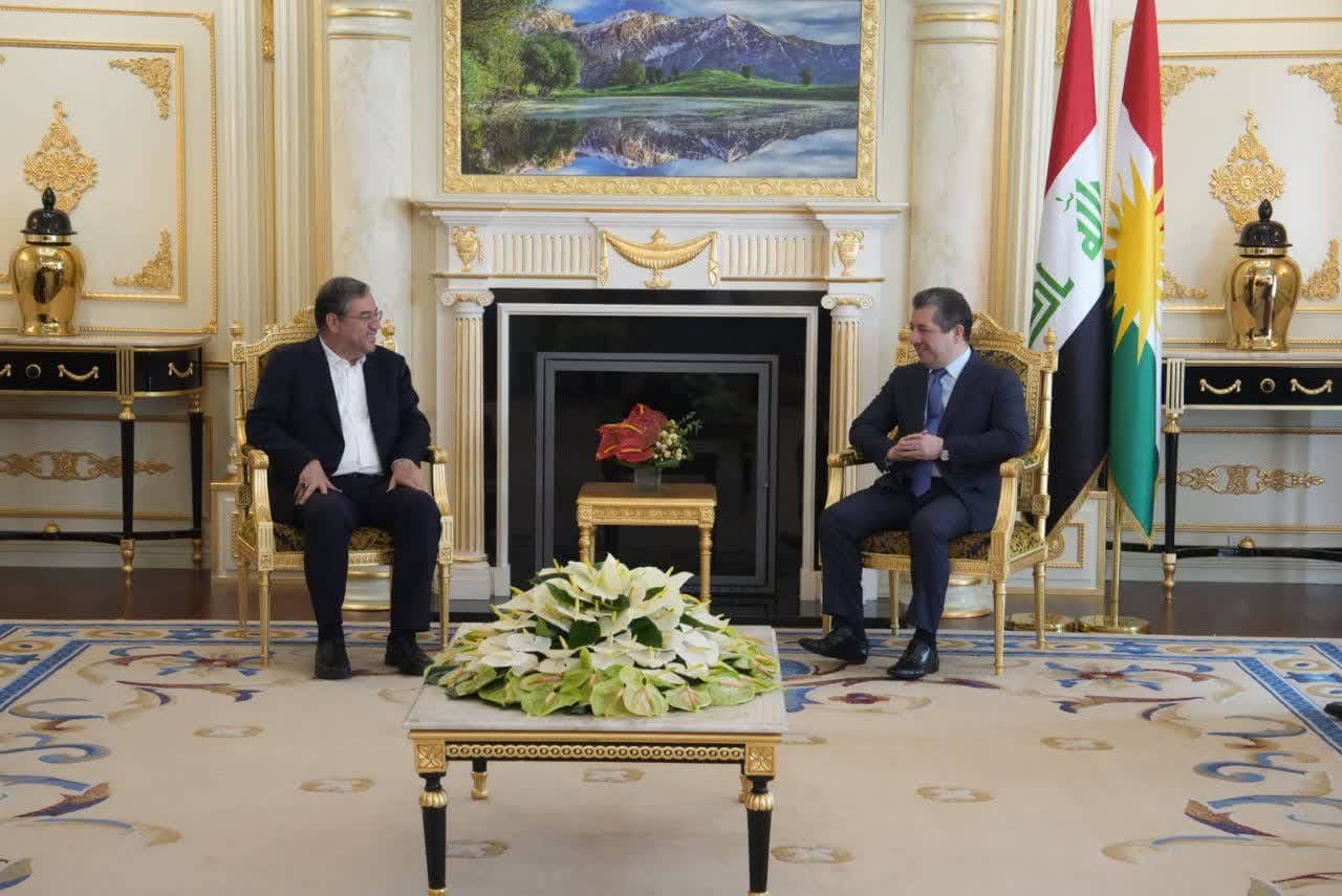 دیدار استاندار آذربایجانغربی با نخستوزیر اقلیم کردستان عراق + تصاویر