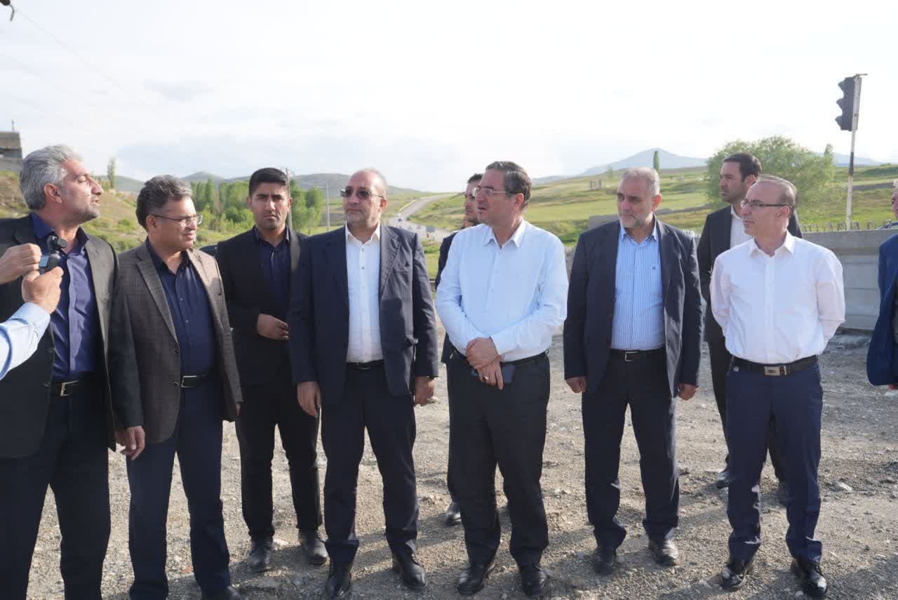 بازدید استاندار آذربایجانغربی از پروژه پل قریخ بلاغ چالدران + تصاویر