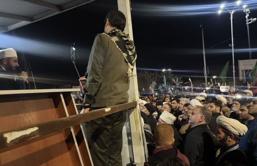 برگزاری آیین شهادت حضرت امام خامنه‌ای در ارومیه + تصاویر