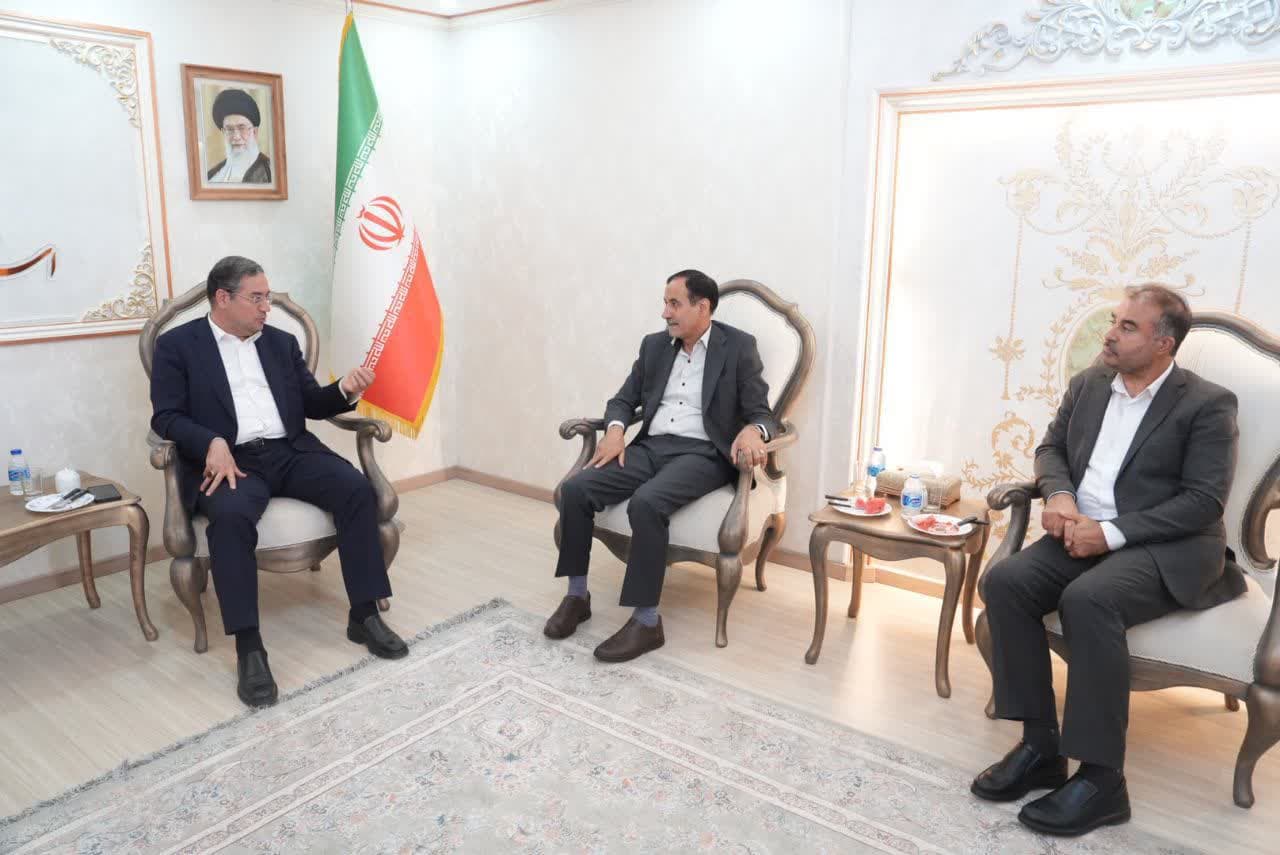 دیدار معاون آب و خاک وزیر جهاد کشاورزی با استاندار آذربایجانغربی + تصاویر