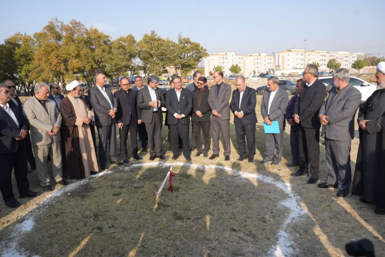 برگزاری آیین کلنگ زنی پروژه مجتمع قضایی ارومیه + تصاویر