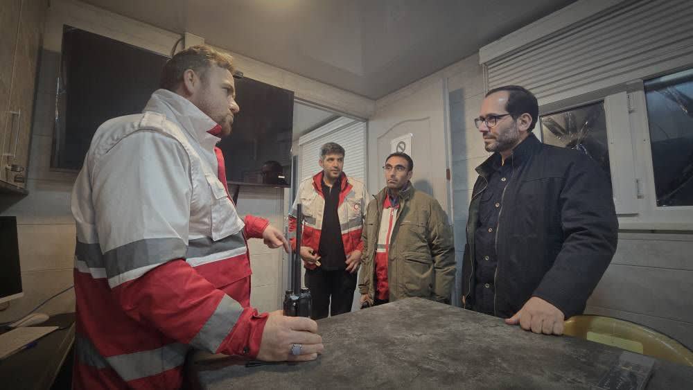 بازدید معاون استاندار آذربایجان‌غربی از آمادگی نیروهای هلال‌احمر استان + تصاویر