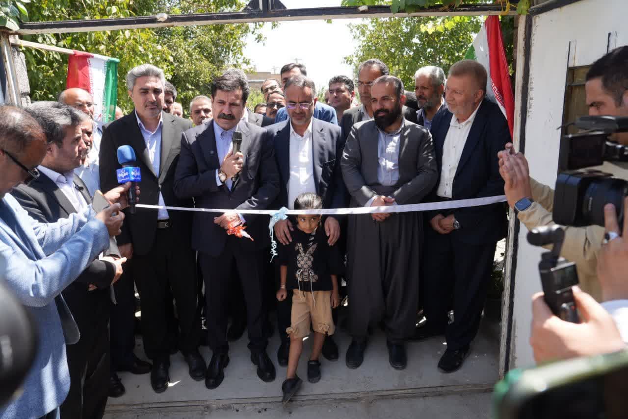 بهرهبرداری از 1000 واحد مسکن روستایی در آذربایجانغربی + تصاویر