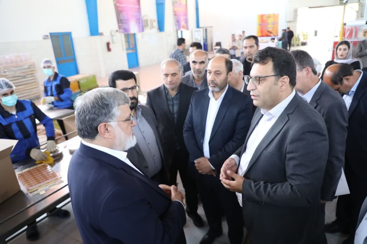 بازدید استاندار آذربایجان غربی از دو واحد تولیدی در ارومیه + تصاویر