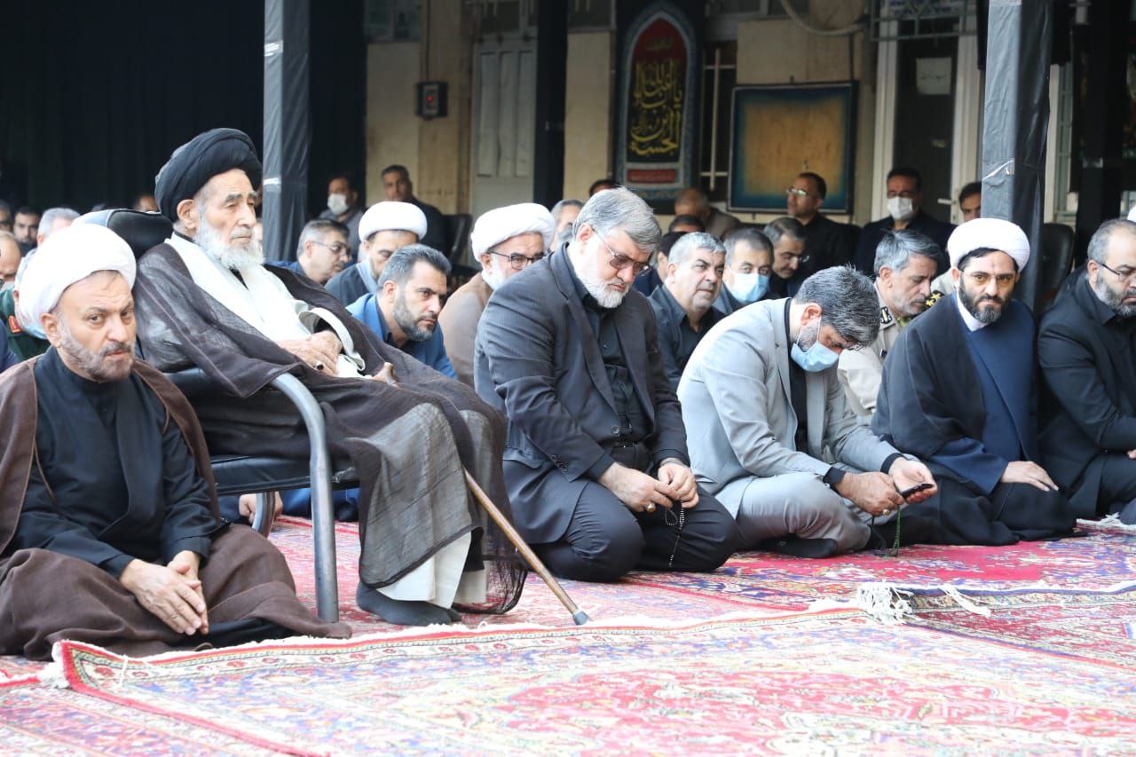 آلبوم تصویری / برگزاری آیین عزاداری شهادت حضرت اباعبدالله الحسین در دادگستری آذربایجانغربی