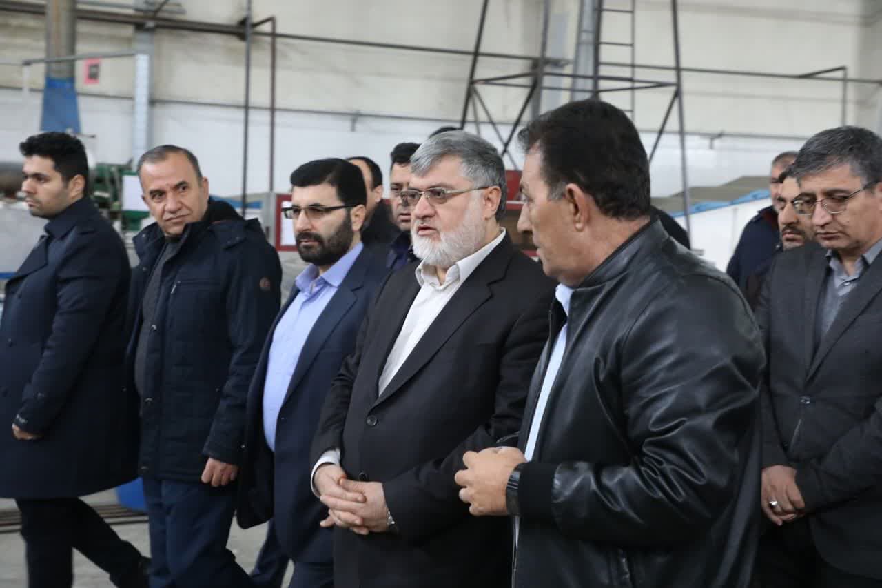 آلبوم تصویری / بازدید استاندار آذربایجان غربی از شرکت های آرمان پرتو پایدار و گلچین ارومیه