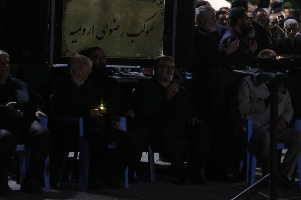 آلبوم تصویری / حضور استاندار آذربایجانغربی در مراسم شام غریبان امام حسین علیه السلام - موکب رضوی ارومیه