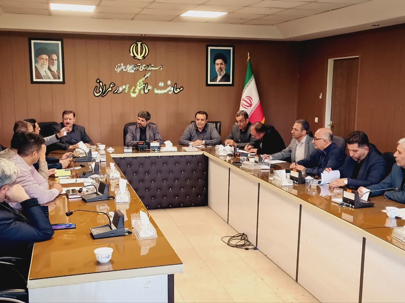 برگزاری جلسه هماهنگی رفع مشکلات پروژه آزادراه ارومیه به تبریز
