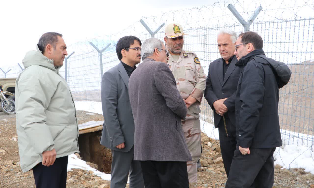 بازدید معاون استاندار آذربایجان‌غربی از مرز رازی خوی + تصاویر