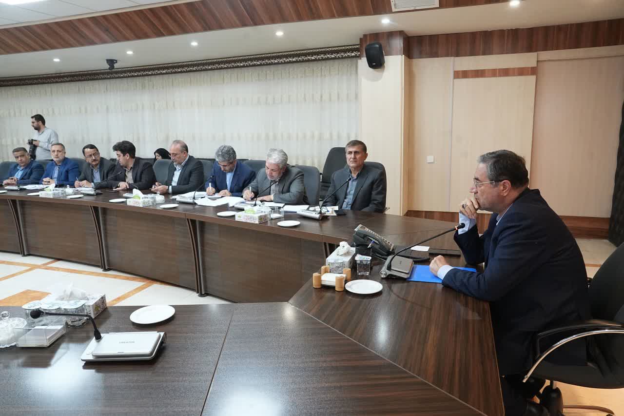 برگزاری جلسه ستاد بازسازی و پشتیبانی جنگ آذربایجانغربی + تصاویر