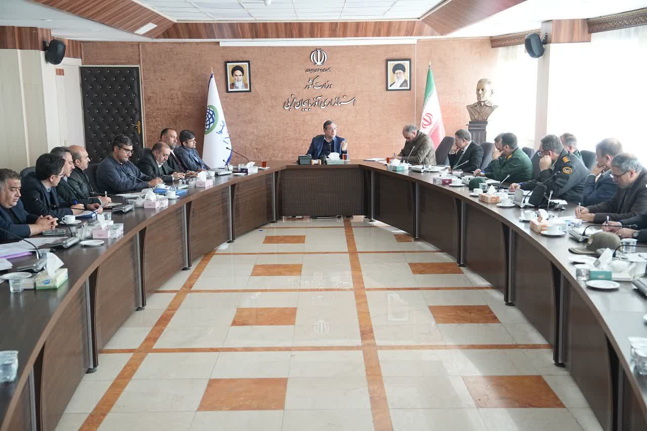 برگزاری جلسه شورای پدافند غیرعامل آذربایجان‌غربی + تصاویر