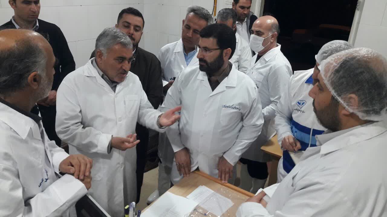 بازدید معاون هماهنگی امور اقتصادی استاندار آذربایجان غربی از کشتارگاه طیور برآیند ارومیه + تصاویر