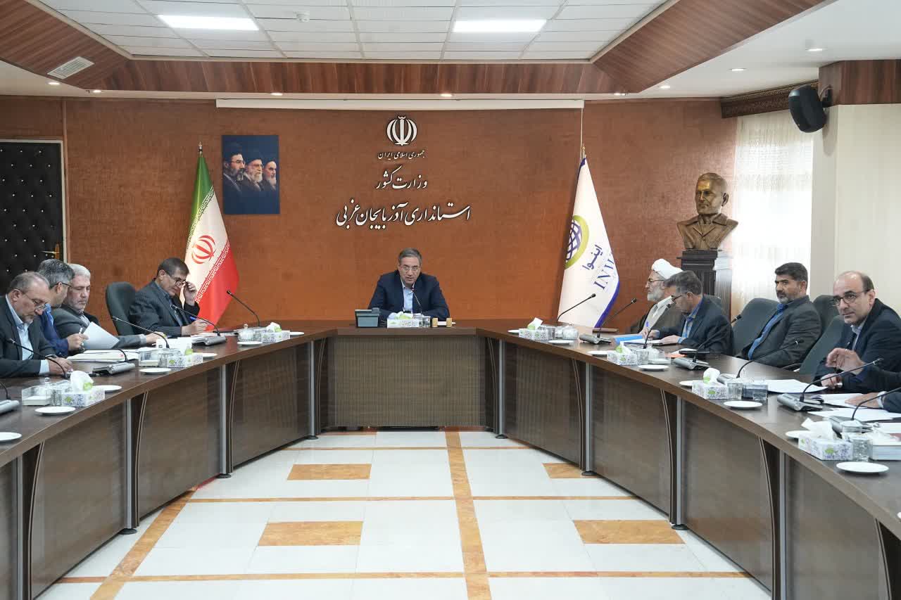 برگزاری جلسه ستاد بازسازی و پشتیبانی جنگ آذربایجانغربی + تصاویر