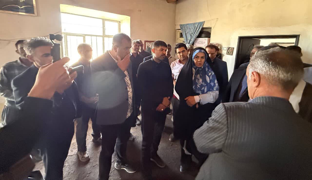 بازدید میدانی معاون استاندار آذربایجانغربی از مناطق سیلزده بورالان ماکو + تصاویر