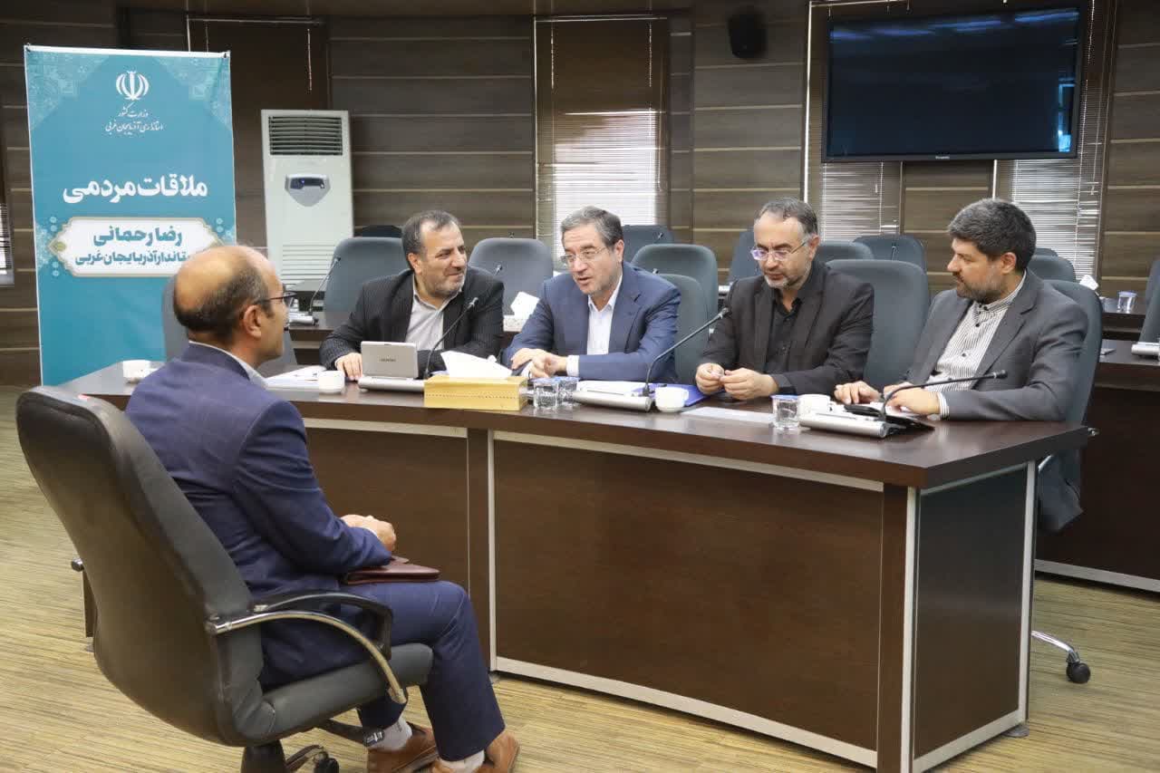 برگزاری ملاقات مردمی استاندار آذربایجانغربی + تصاویر
