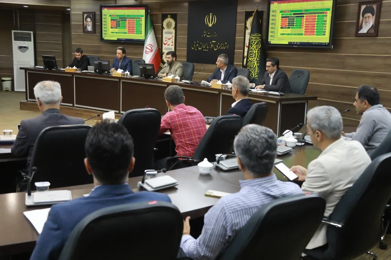 برگزاری جلسه هماهنگی مرکز خدمات سرمایهگذاری آذربایجانغربی + تصاویر