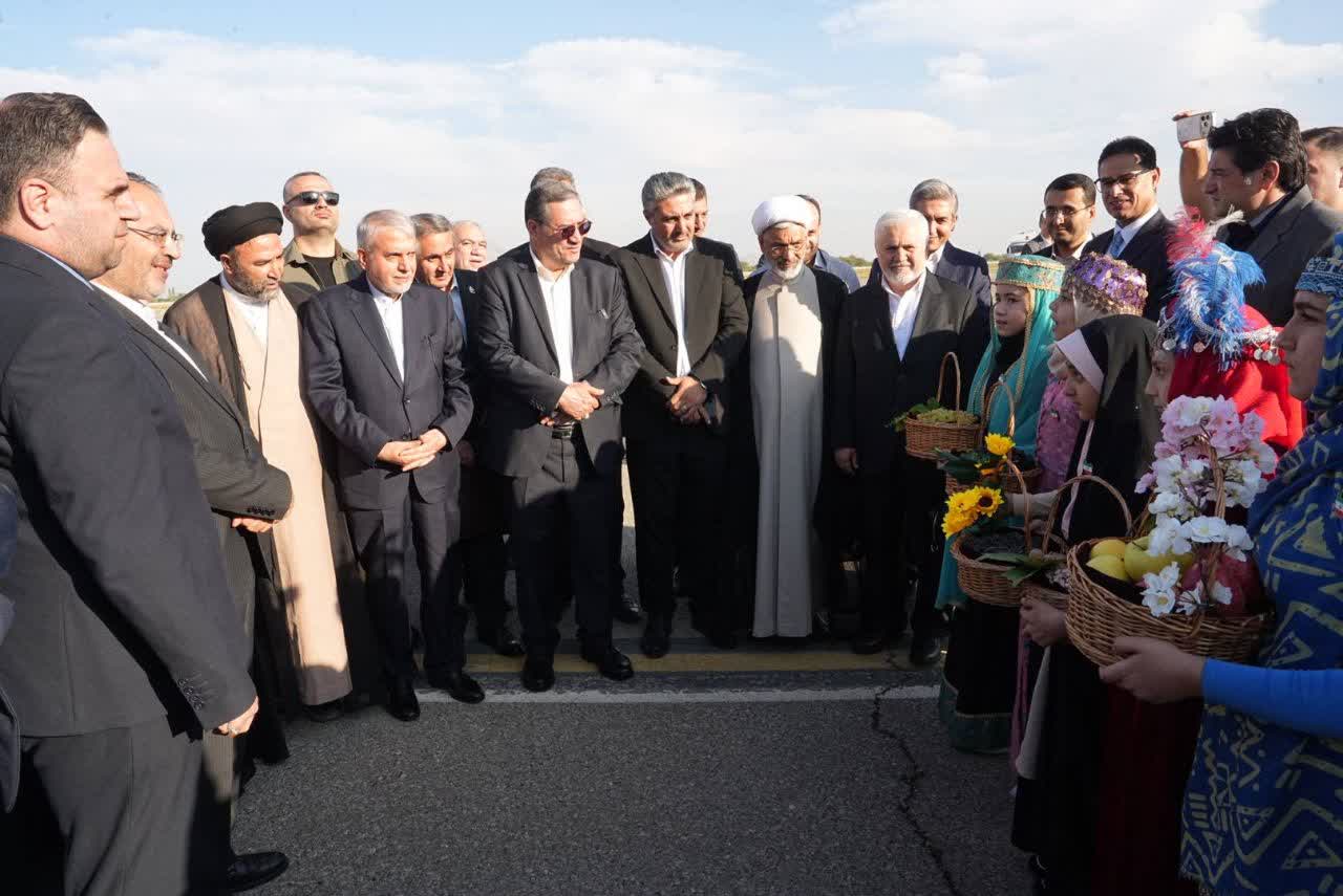 وزیر میراث فرهنگی وارد آذربایجانغربی شد + تصاویر