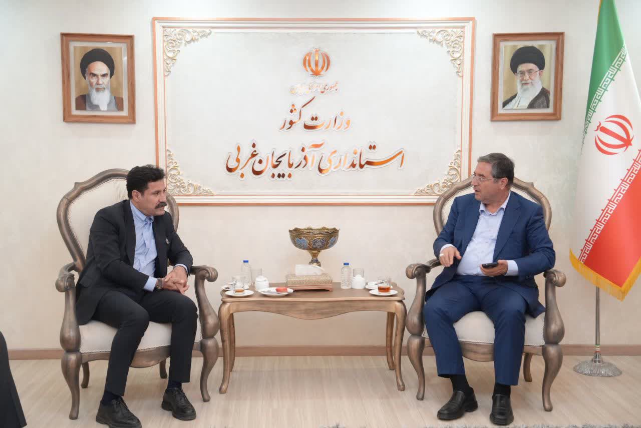 برگزاری نشست مشترک استاندار آذربایجانغربی با معاون رئیسجمهور + تصاویر