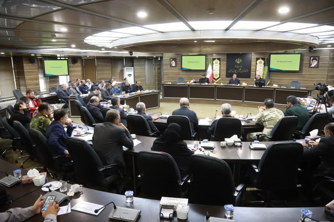 برگزاری جلسه ستاد اربعین آذربایجانغربی + تصاویر